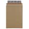 JAM Paper 6" x 8" Brown Kraft Flat Photo Mailer Peel & Seal Closure Envelopes, 6ct.